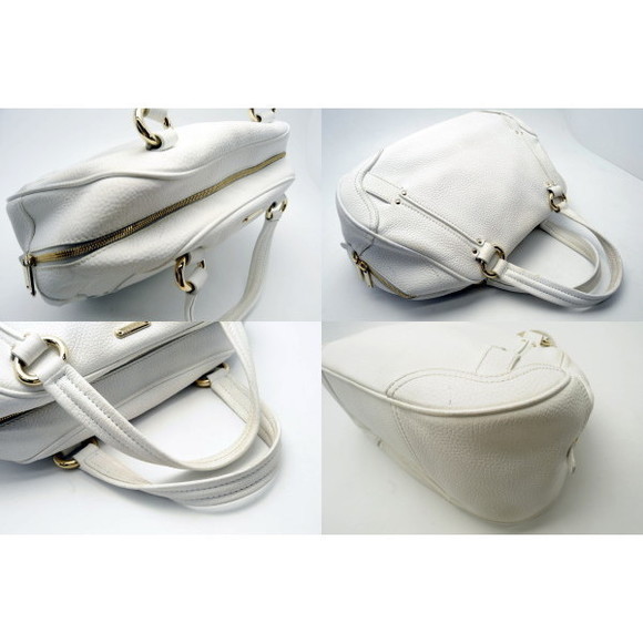 Celine Handbag Calf Embossed Bag White - Picture 3 of 3